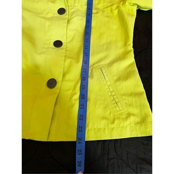 Additions by Chicos Womens Size 1 M US 8 Green Long Sleeves Button-Up Jacket - Picture 8 of 11